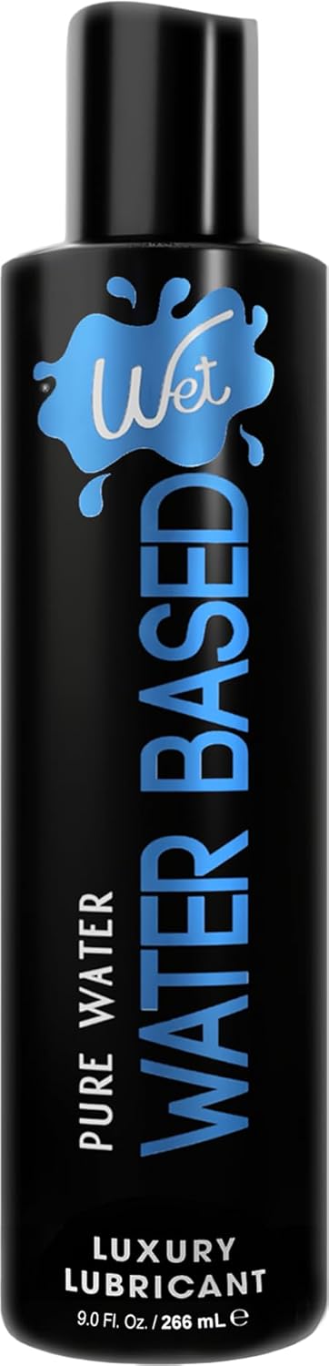 Wet Platinum Silicone-Based Personal Lubricant | Ultra Smooth, Super Slick, Hypoallergenic, Long-Lasting Performance, Waterproof Formula| Lube for Men, Women & Couples, 4.2 fl oz
