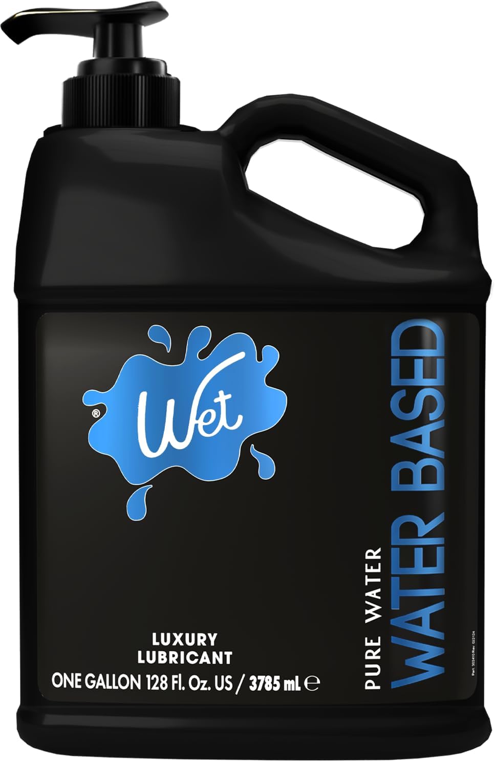 Wet Platinum Silicone-Based Personal Lubricant | Ultra Smooth, Super Slick, Hypoallergenic, Long-Lasting Performance, Waterproof Formula| Lube for Men, Women & Couples, 4.2 fl oz