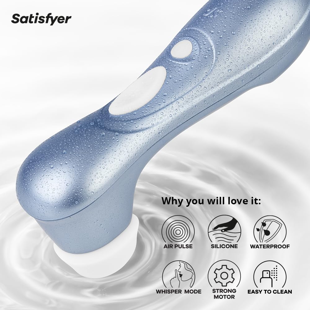 Satisfyer Pro 2 Vibrator Sex Toy | Adult Toys for Women | Suction and Clitoral Stimulation Vibrator | Vibrating Sexual Pleasure Device | Stimulation Vibrators | Female Wellness Tools | Woman Sextoy