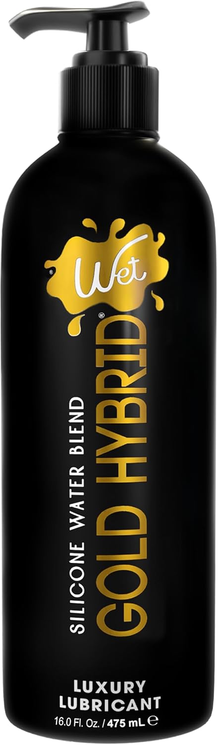 Wet Platinum Silicone-Based Personal Lubricant | Ultra Smooth, Super Slick, Hypoallergenic, Long-Lasting Performance, Waterproof Formula| Lube for Men, Women & Couples, 4.2 fl oz