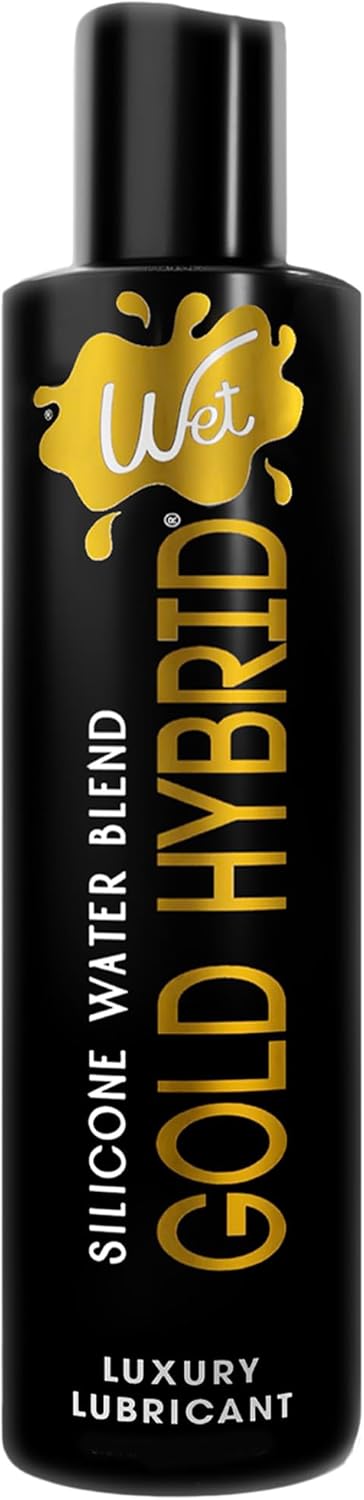 Wet Platinum Silicone-Based Personal Lubricant | Ultra Smooth, Super Slick, Hypoallergenic, Long-Lasting Performance, Waterproof Formula| Lube for Men, Women & Couples, 4.2 fl oz