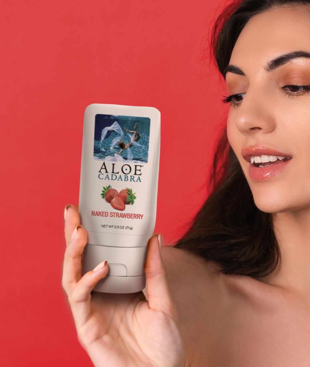 Aloe Cadabra Natural Water Based Vaginal Moisturizer, Organic Aloe Non-Staining, pH Balanced (Unscented 2.5 Ounces, 1 Pack)