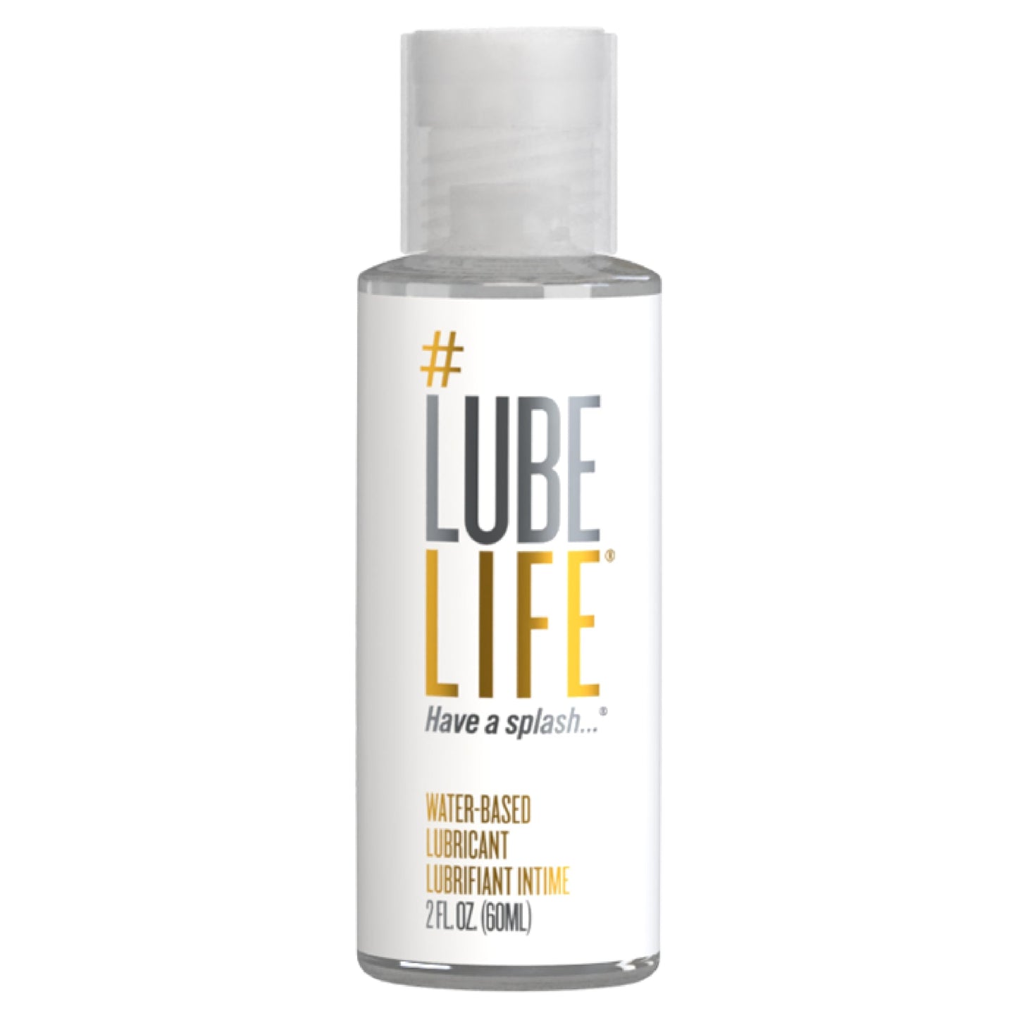 LubeLife Water-Based Lube – Personal Lubricant for Men, Women & Couples, Travel Size, Non-Staining, Easy Clean-Up, Toy-Safe, 8 Fl Oz