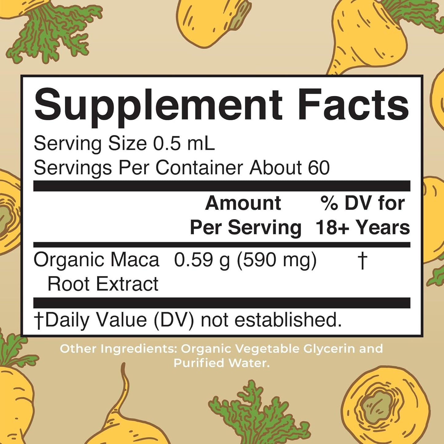 MaryRuth Organics Maca Root, 1 FZ