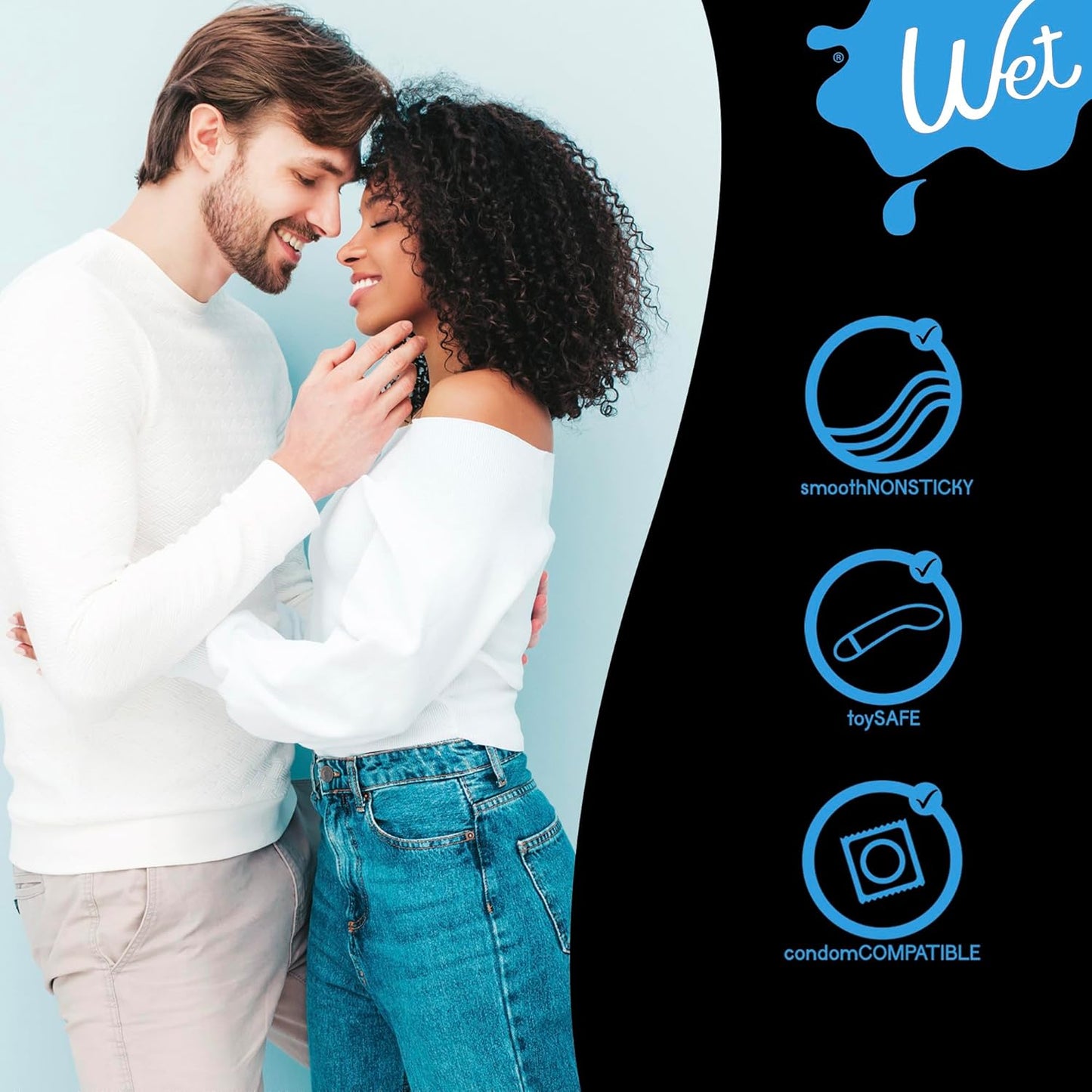 Wet Platinum Silicone-Based Personal Lubricant | Ultra Smooth, Super Slick, Hypoallergenic, Long-Lasting Performance, Waterproof Formula| Lube for Men, Women & Couples, 4.2 fl oz