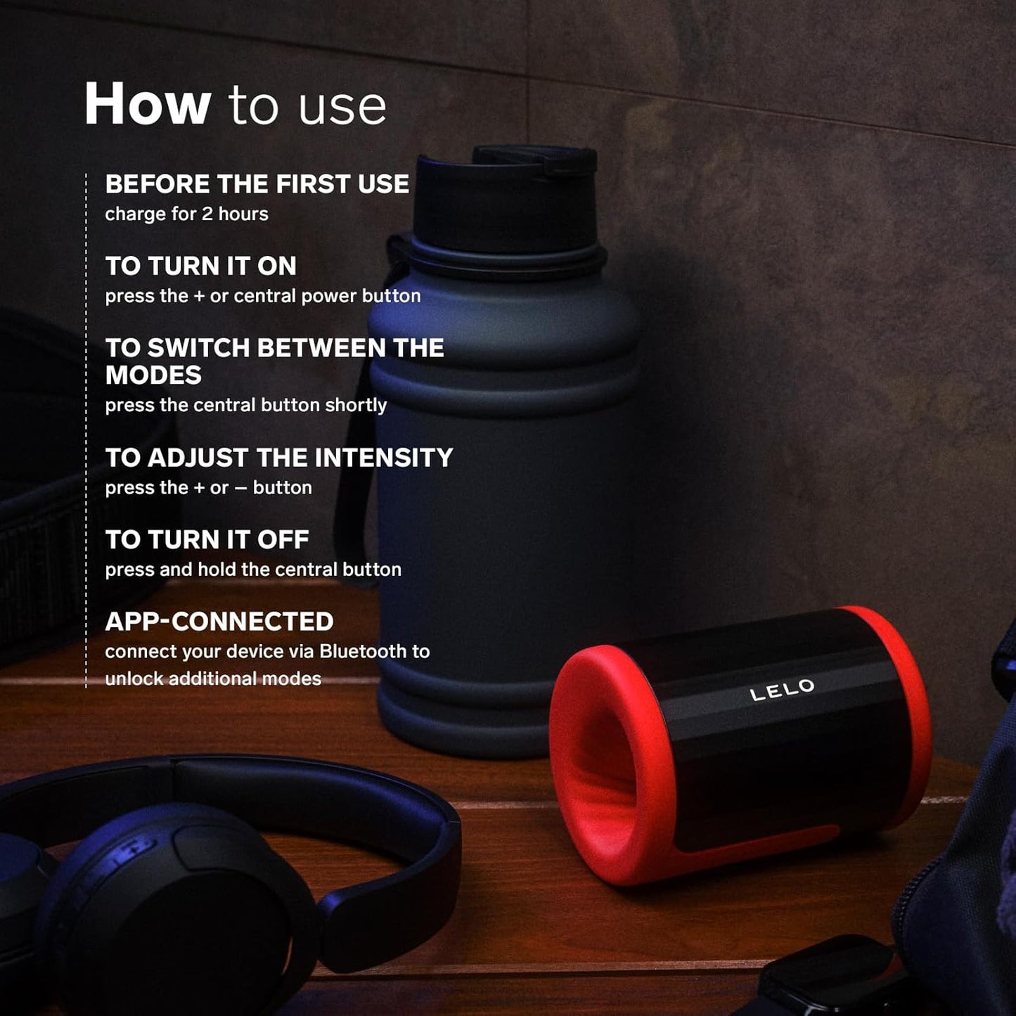 LELO F2S Stamina Trainer & Stroker With 14 Pleasure Settings, App and an AI Mode, Male Masturbator Sex Toy for Men, Male Sex Toy, Hands Free Masturbators, Penis Pump, Blowjob Adult Toys Vibrator, Teal