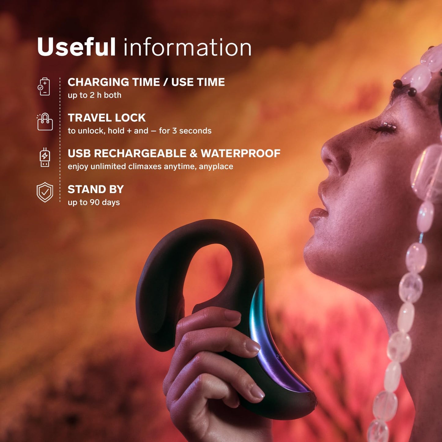 LELO Enigma Double Sonic Female Triple Stimulation Massager with Bluetooth App, 8 Pleasure Settings and 2 Extra Modes, Rabbit Sex Toy, Vaginal Vibrators, Cyber Purple