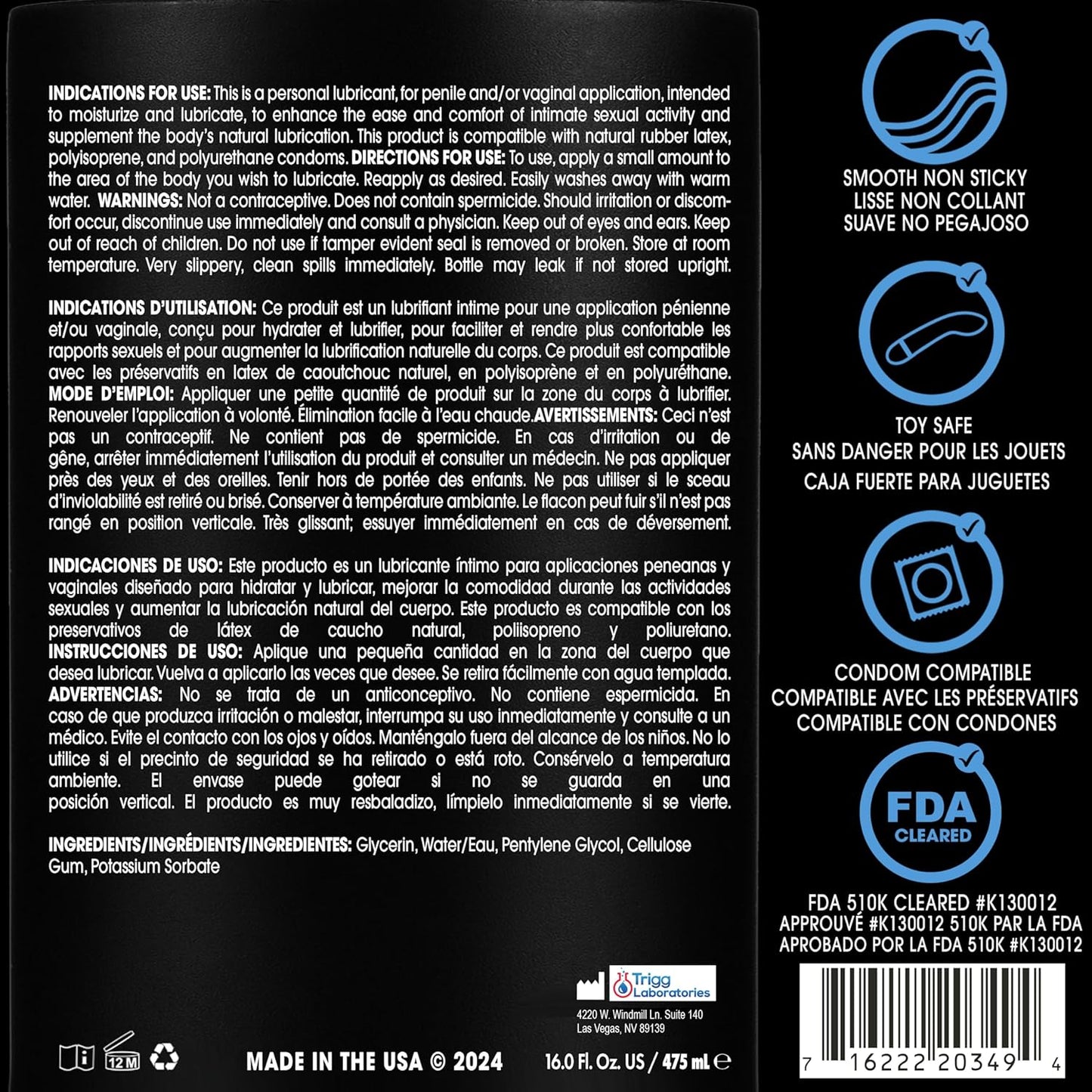 Wet Platinum Silicone-Based Personal Lubricant | Ultra Smooth, Super Slick, Hypoallergenic, Long-Lasting Performance, Waterproof Formula| Lube for Men, Women & Couples, 4.2 fl oz