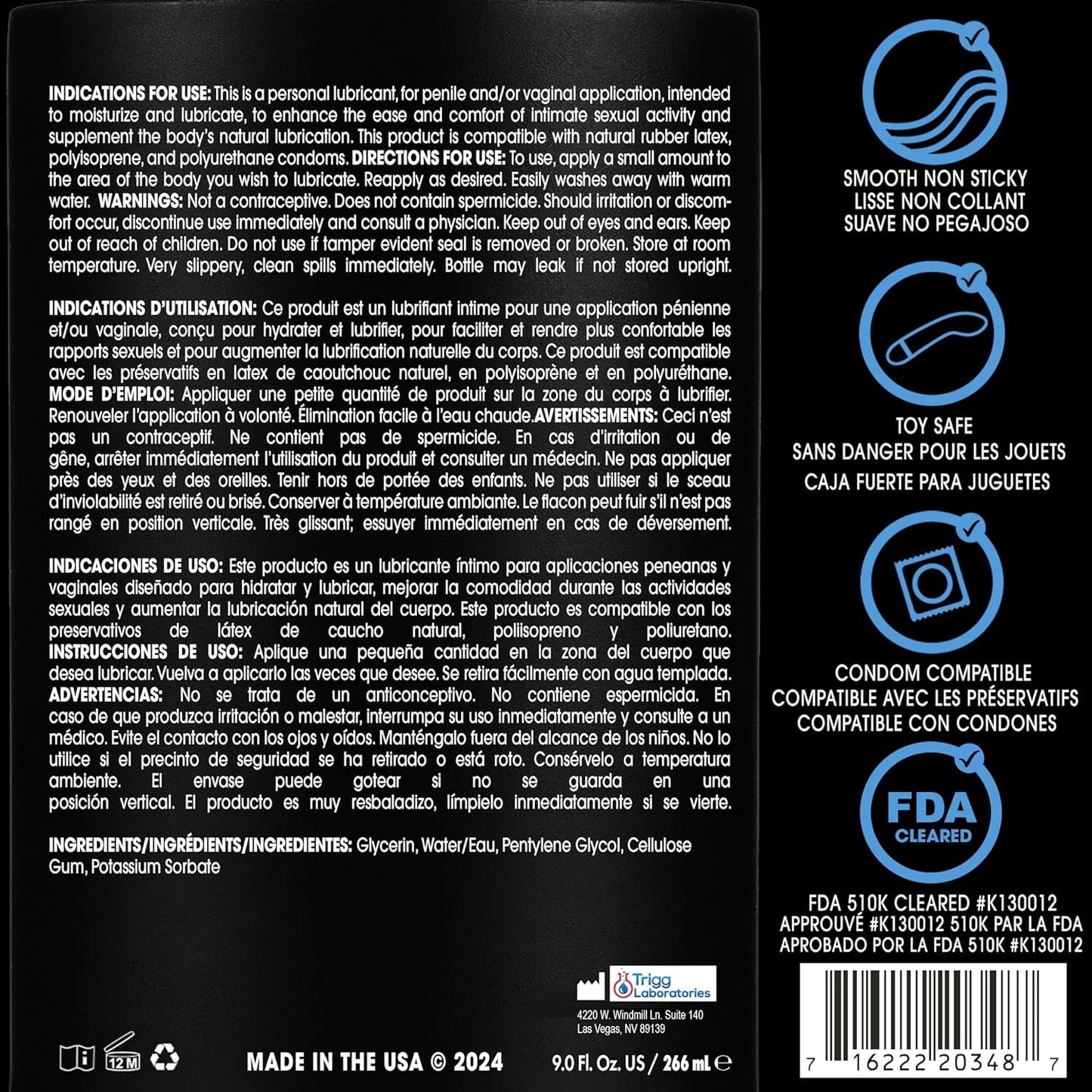 Wet Platinum Silicone-Based Personal Lubricant | Ultra Smooth, Super Slick, Hypoallergenic, Long-Lasting Performance, Waterproof Formula| Lube for Men, Women & Couples, 4.2 fl oz