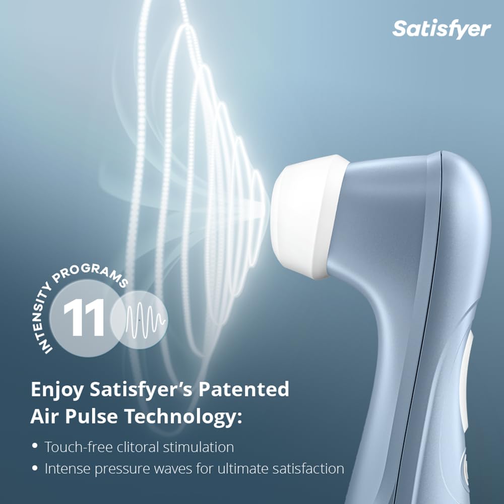 Satisfyer Pro 2 Vibrator Sex Toy | Adult Toys for Women | Suction and Clitoral Stimulation Vibrator | Vibrating Sexual Pleasure Device | Stimulation Vibrators | Female Wellness Tools | Woman Sextoy