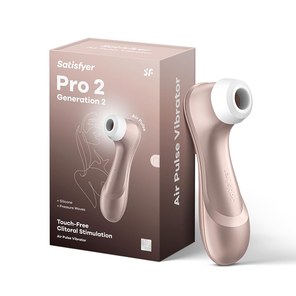Satisfyer Pro 2 Vibrator Sex Toy | Adult Toys for Women | Suction and Clitoral Stimulation Vibrator | Vibrating Sexual Pleasure Device | Stimulation Vibrators | Female Wellness Tools | Woman Sextoy