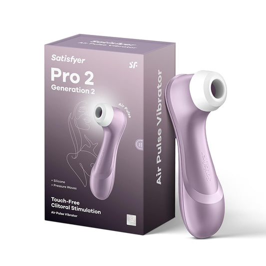 Satisfyer Pro 2 Vibrator Sex Toy | Adult Toys for Women | Suction and Clitoral Stimulation Vibrator | Vibrating Sexual Pleasure Device | Stimulation Vibrators | Female Wellness Tools | Woman Sextoy