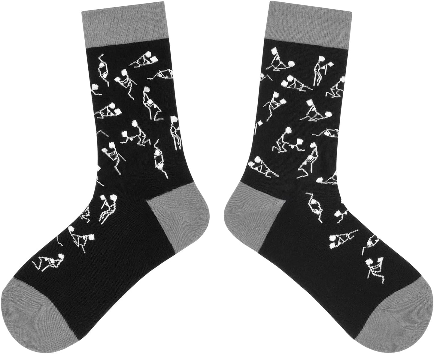 Funny Socks, Funny Novelty Gifts, Hilarious One Size Sex Pose Gifts for Men