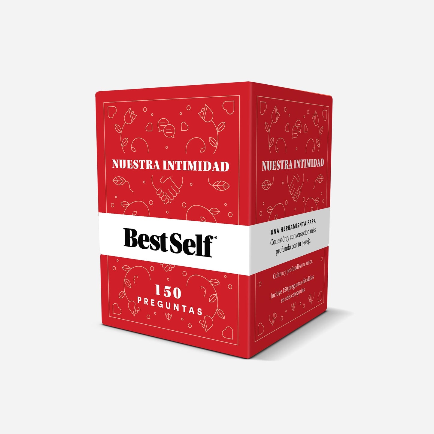 BestSelf Intimacy Deck – 170 Couples Conversation Starters, Romantic Couples Card Game, Fun Couples Game for Adults, Build Emotional Connection & Deeper Bond