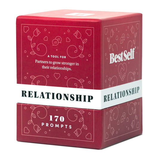 BestSelf Intimacy Deck – 170 Couples Conversation Starters, Romantic Couples Card Game, Fun Couples Game for Adults, Build Emotional Connection & Deeper Bond